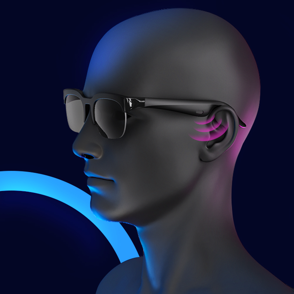 Audio Music Ai - Kacamata BT Sunglasses AI Translator Hands-Free