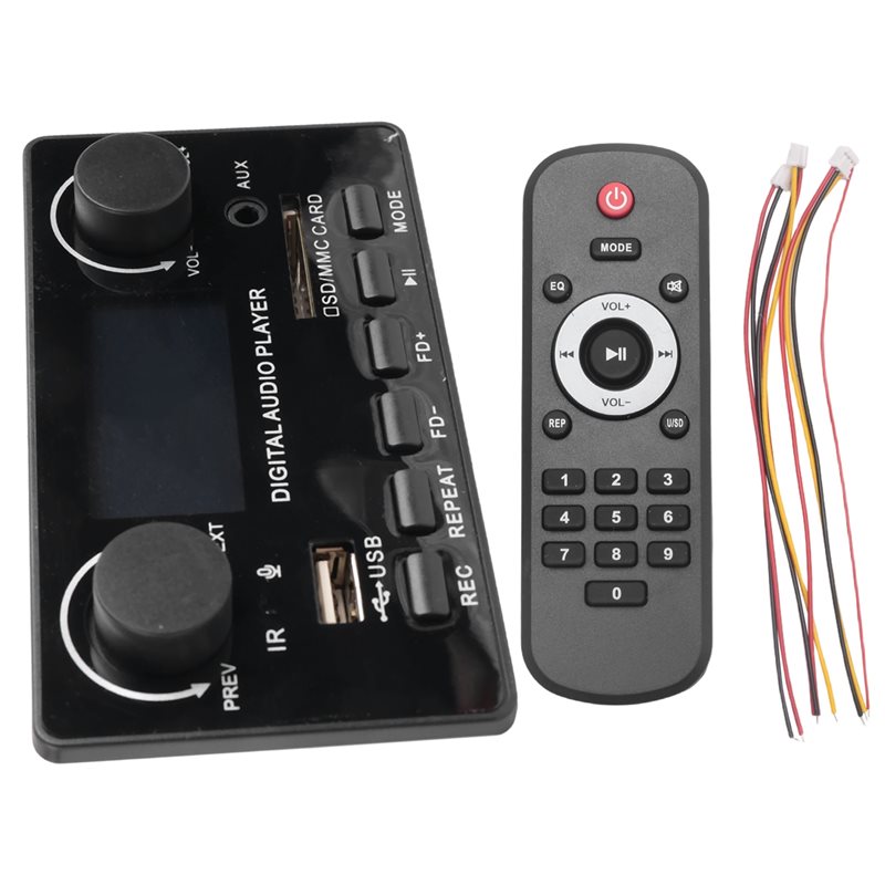 Audio Music App - Papan Dekoder MP3 Bluetooth 5.0 dengan