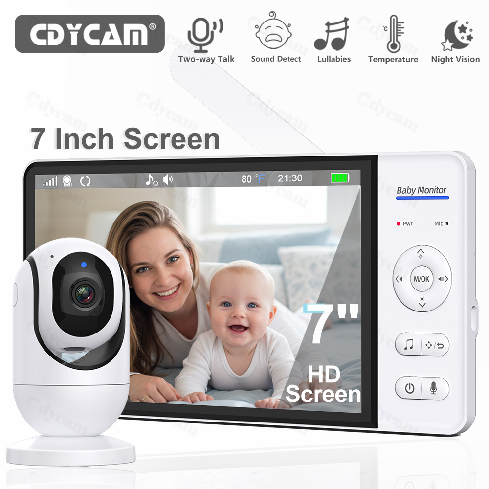 Audio Music Videos - Monitor Bayi Video 7.0'' 720P Baterai