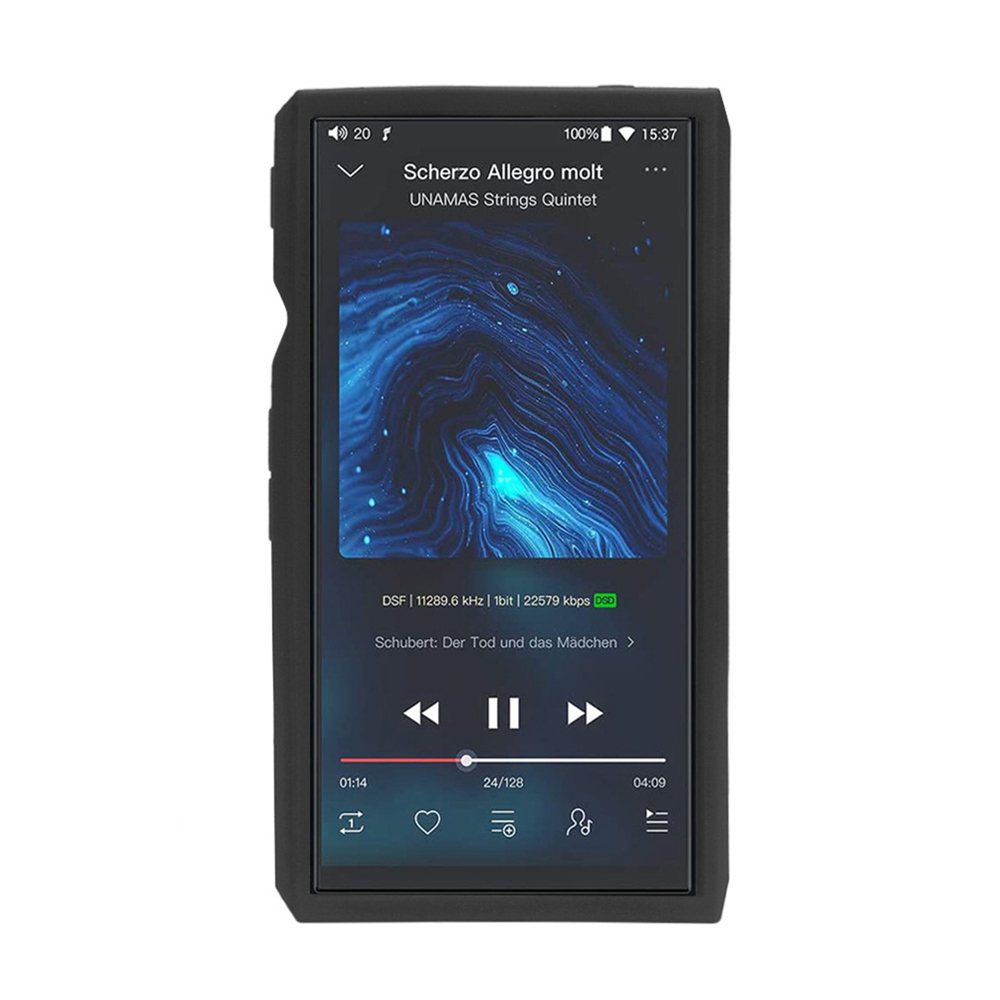 Audio Music App - Silikon Lembut Pelindung Anti-Gores Case Kulit