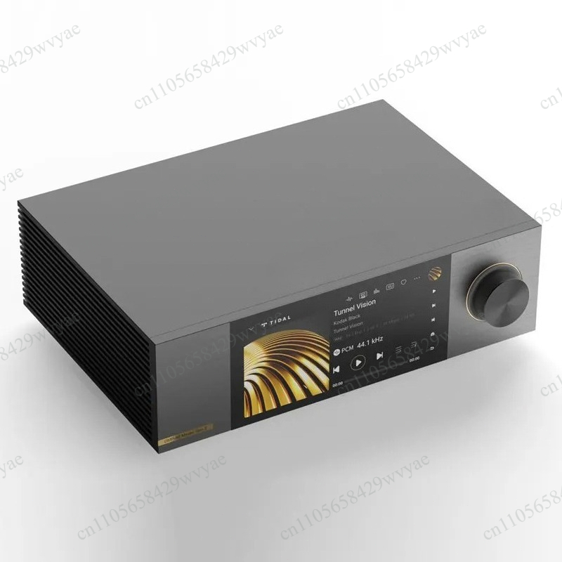 Audio Music Editing - Pemutar Musik Jaringan Hi-Fi Desktop Hitam,