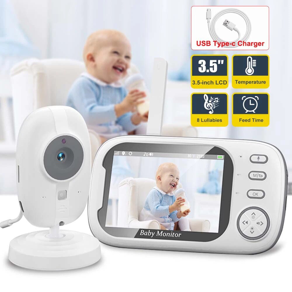 Audio Music Videos - Monitor bayi Video 3.5 inci, Audio