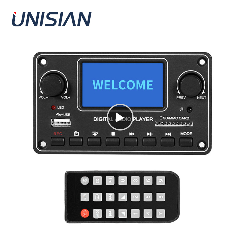Audio Music App - Modul Pemutar LCD UNISIAN MP3 Layar