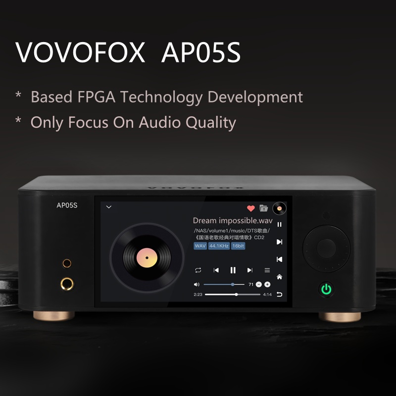 Audio Music Free Mp3 - VOVOFOX-HiFi AP05S Pemutar Musik Lossless Berbasis