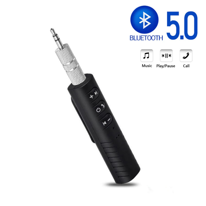 Audio Music Free Mp3 - Penerima Bluetooth 3.5 colokan 5.0mm, adaptor