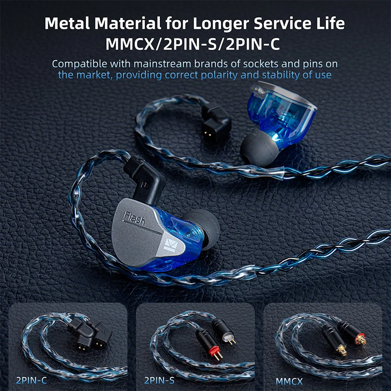 KBEAR ST12 Kabel Upgrade Berla - Audio Music Hifi ulasan dan harga