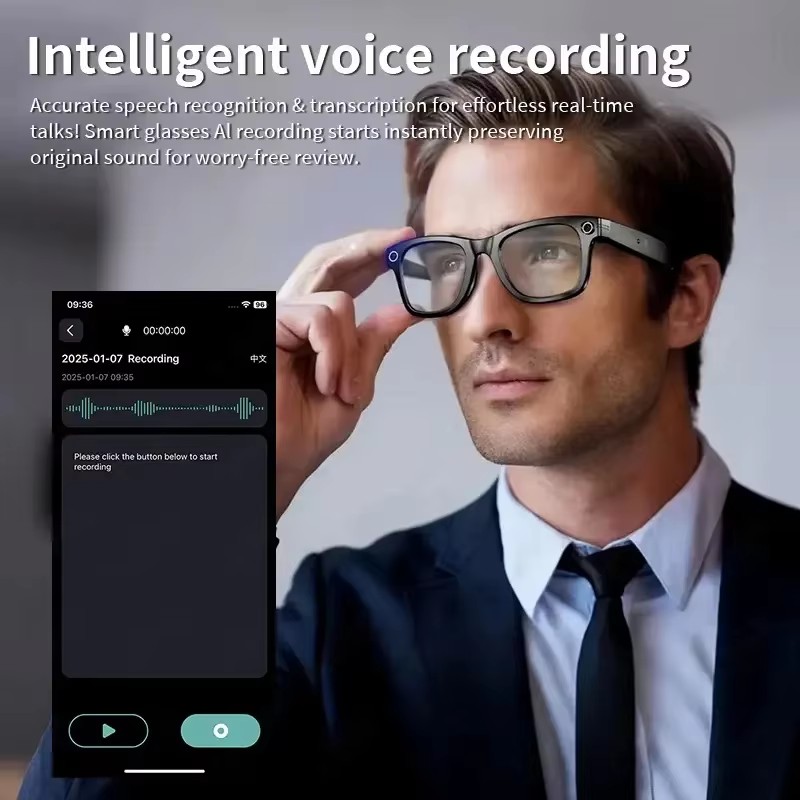 Kacamata Pintar Kamera Pixel U - Audio Music Recording ulasan dan harga