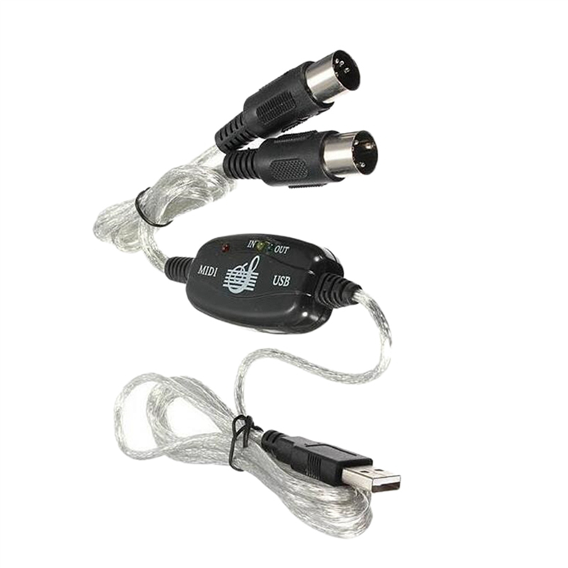 B50B-2X USB Ke MIDI 5Pin Konve - Audio Music Editing ulasan dan harga