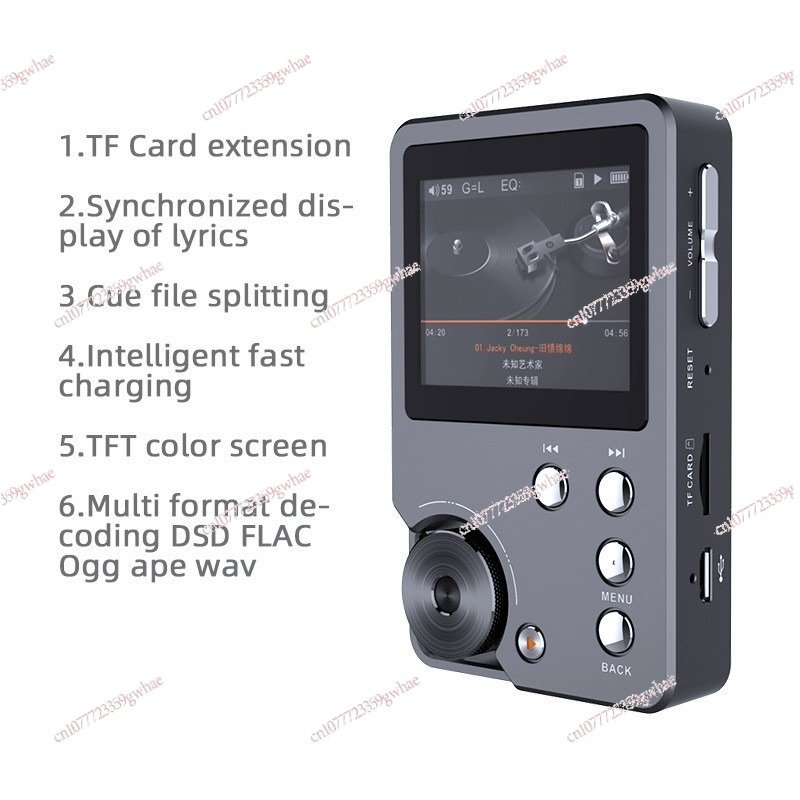 Pemutar Musik HIFI Lossless DS - Audio Music Grading ulasan dan harga