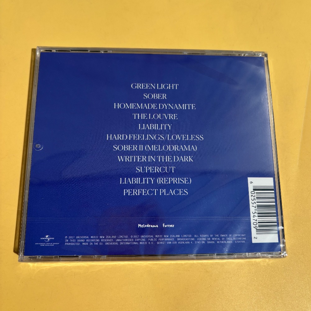 CD 'Melodrama' Lorde Pop Musik - Audio Music Editing ulasan dan harga
