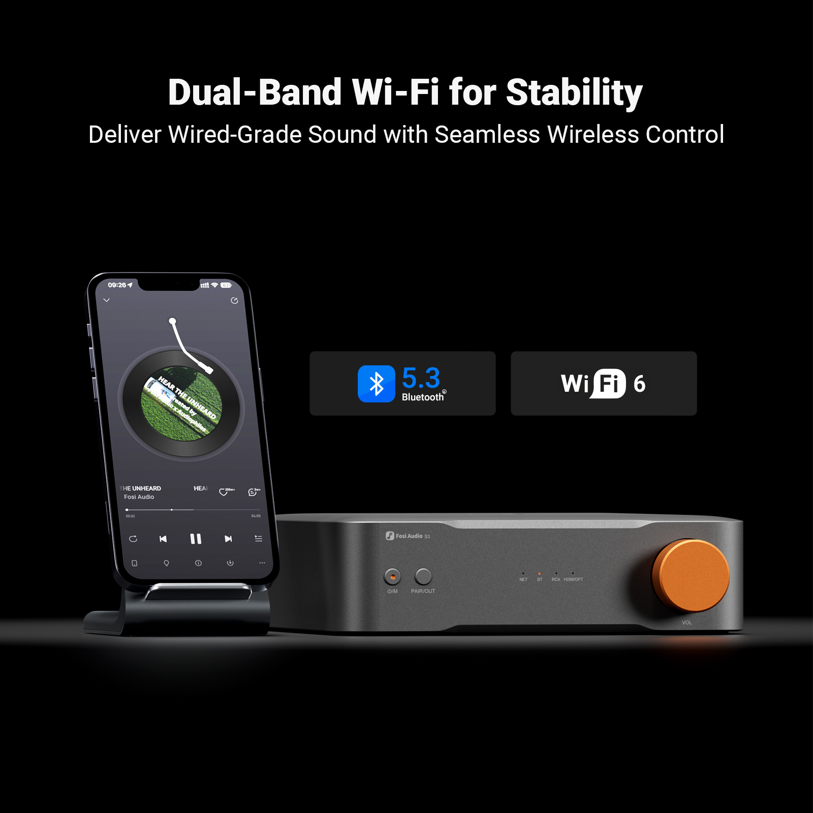 Fosi Audio Hi-Res Music Stream - Audio Music Free Mp3 ulasan dan harga