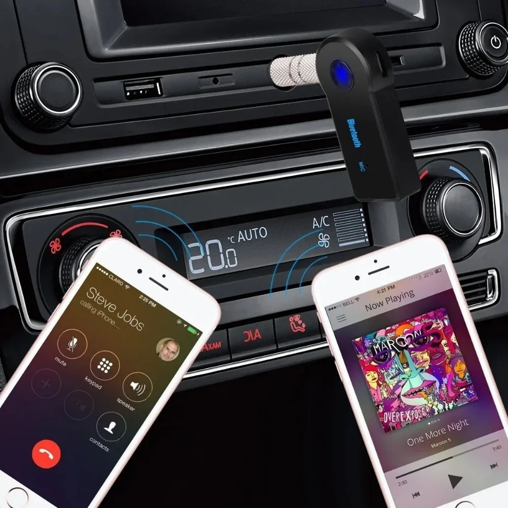 Bluetooth4.2 AUX Audio Stereo  - Audio Music Car ulasan dan harga