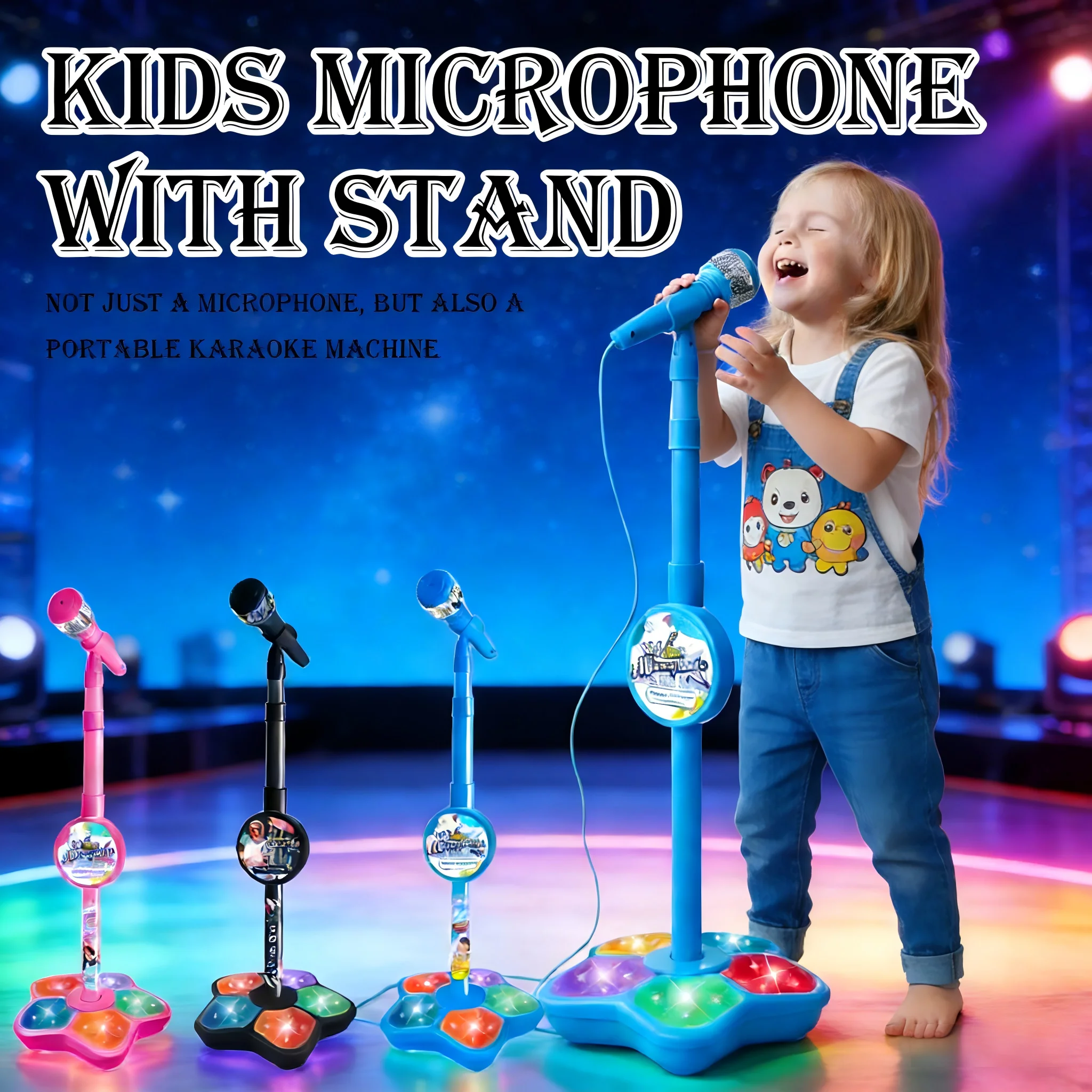Mikrofon Karaoke dengan Stand, - Audio Music Editing ulasan dan harga