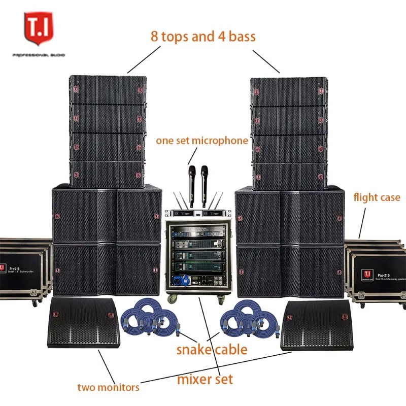Speaker Line Array Dual 12 Inc - Audio Music Hall ulasan dan harga