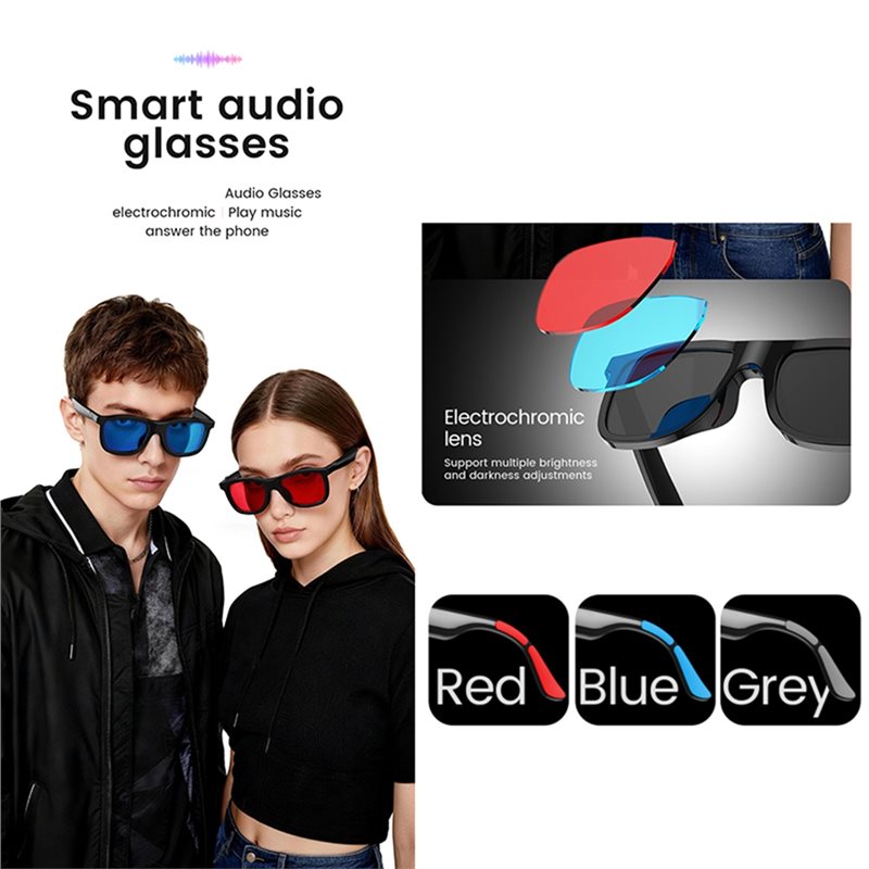 Kacamata Audio Pintar Y43A-AI  - Audio Music Ai ulasan dan harga