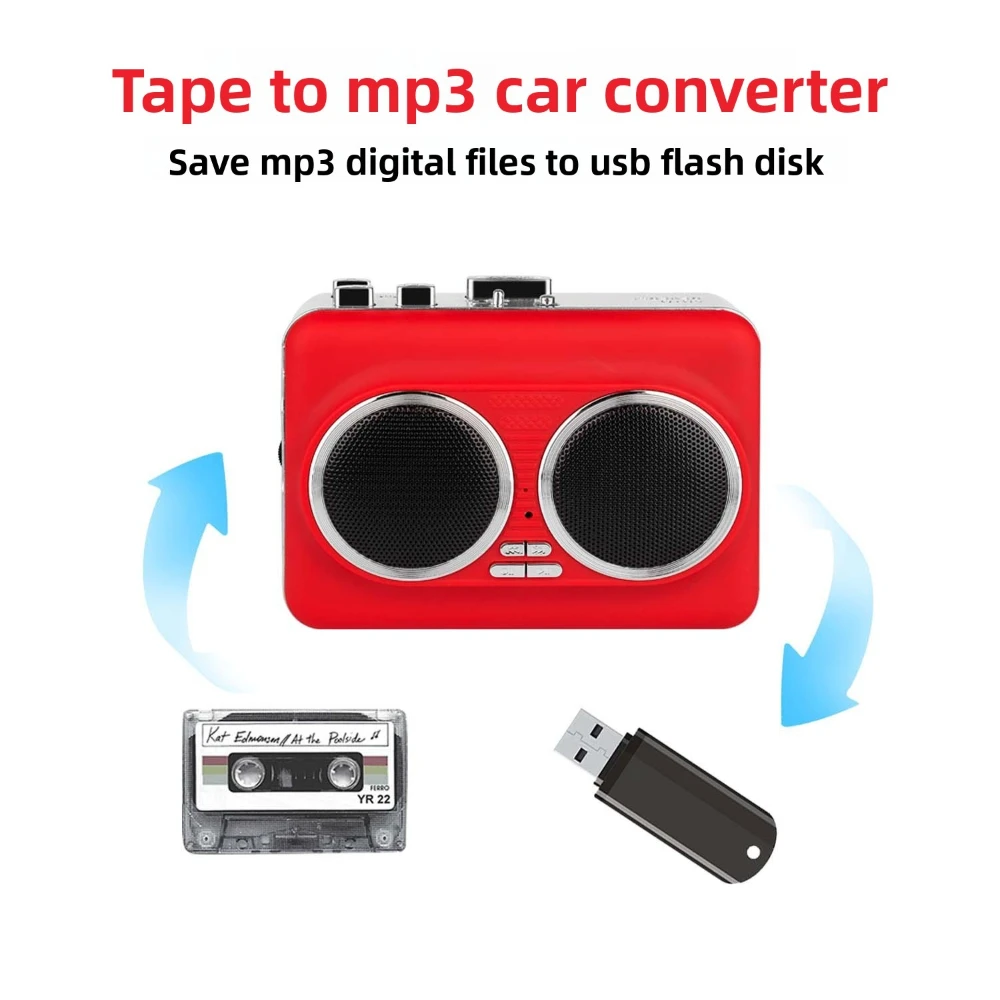 Pemutar Kaset USB, Perekam Aud - Audio Music Free Mp3 ulasan dan harga