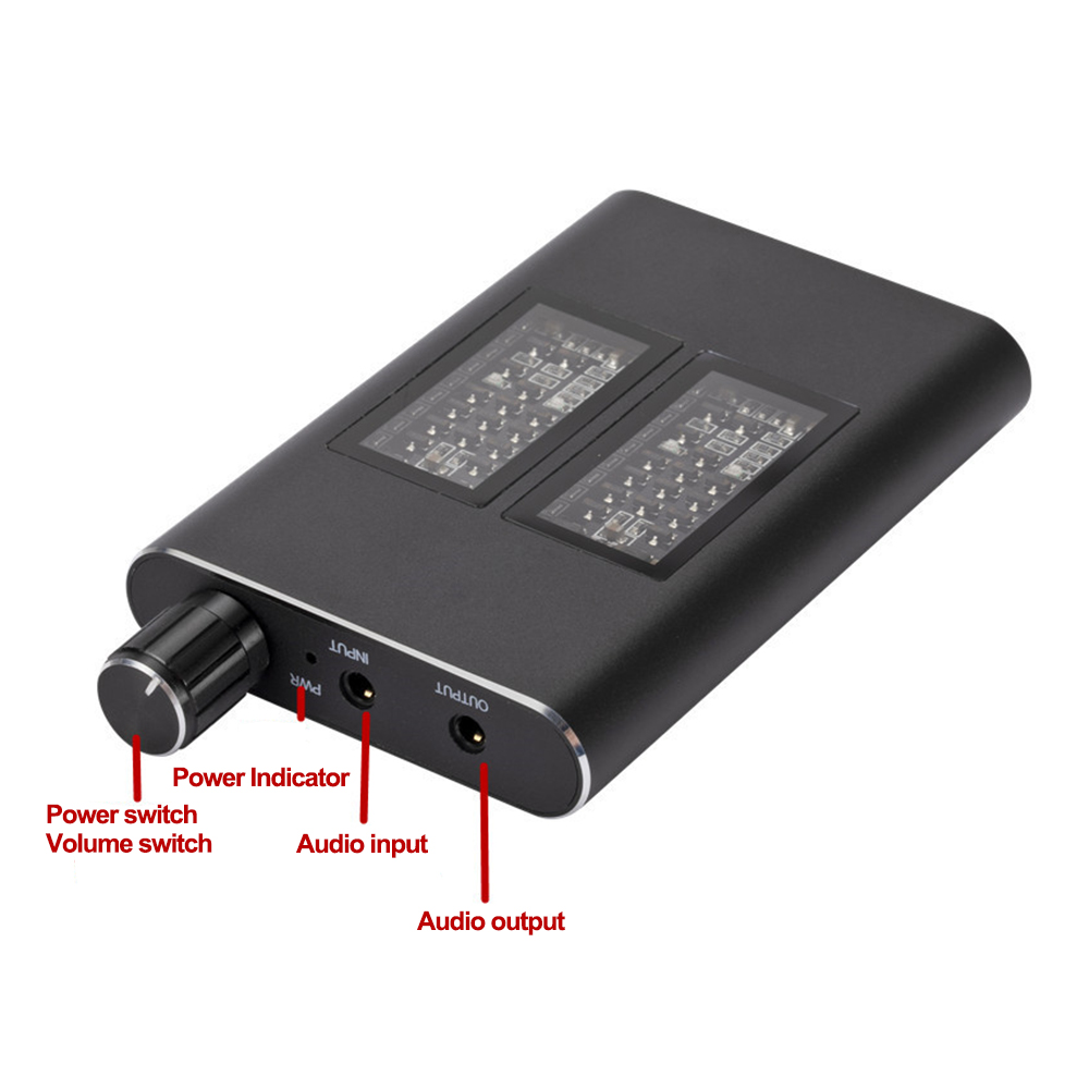 Amplifier Headphone HiFi Isi U - Audio Music Free Mp3 ulasan dan harga