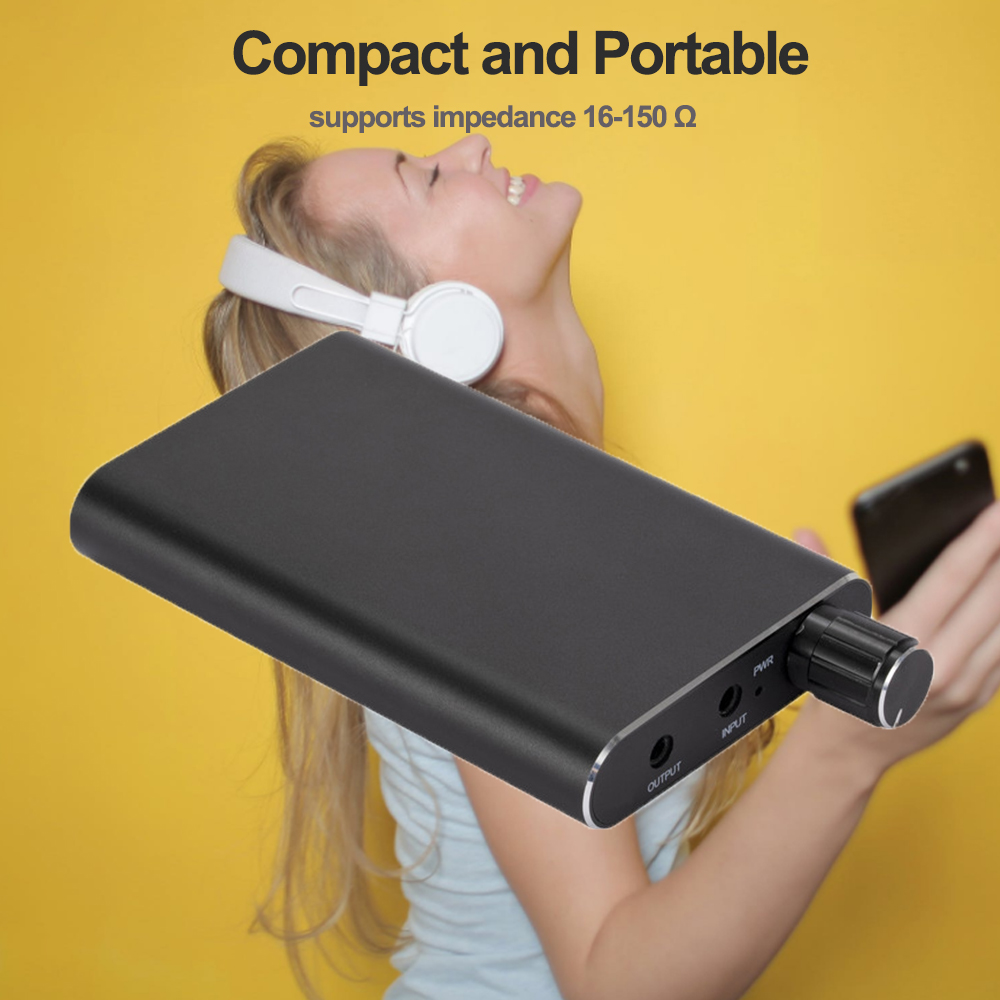Amplifier Headphone HiFi Isi U - Audio Music Free Mp3 ulasan dan harga