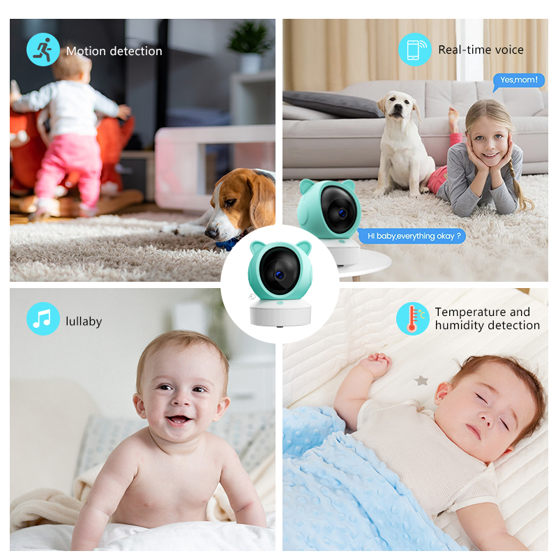 Danmini 1080P Baby Monitor Mob - Audio Music App ulasan dan harga