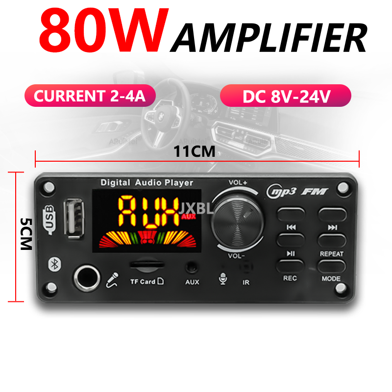 Papan Dekoder MP3 Bluetooth 5. - Audio Music Car ulasan dan harga