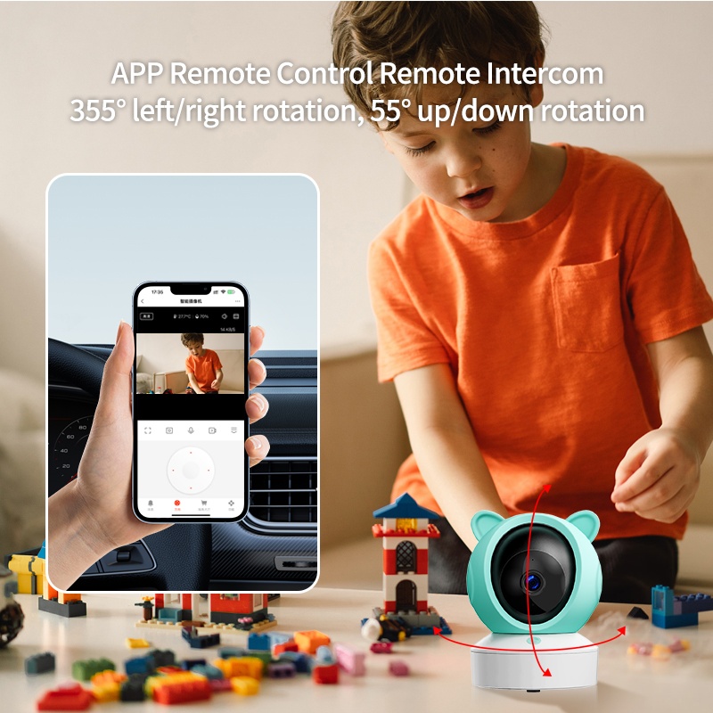 Danmini TUYA Monitor Bayi Kont - Audio Music App ulasan dan harga