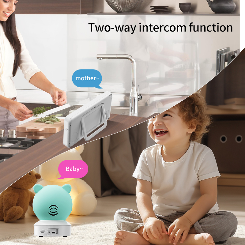 Danmini TUYA Monitor Bayi Kont - Audio Music App ulasan dan harga