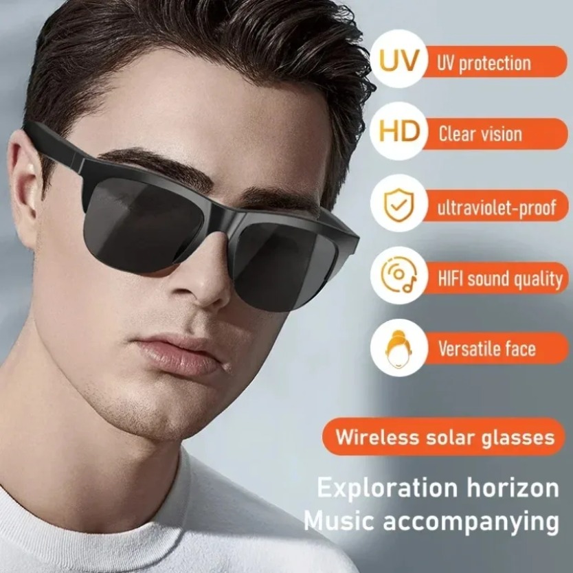 Kacamata Pintar Bluetooth Nirk - Audio Music Hifi ulasan dan harga