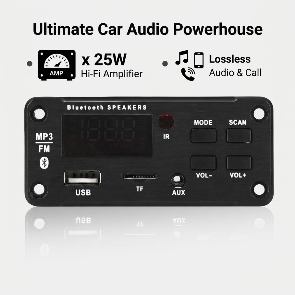 Papan Dekoder Bluetooth MP3 WM - Audio Music Free Mp3 ulasan dan harga