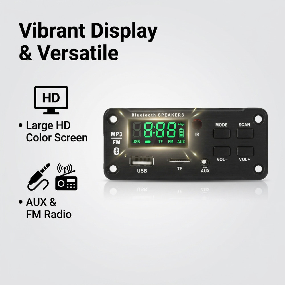 Papan Dekoder Bluetooth MP3 WM - Audio Music Free Mp3 ulasan dan harga