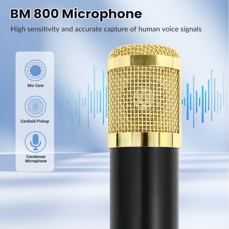 Set Mikrofon Kondensor BM800,  - Audio Music Grading ulasan dan harga