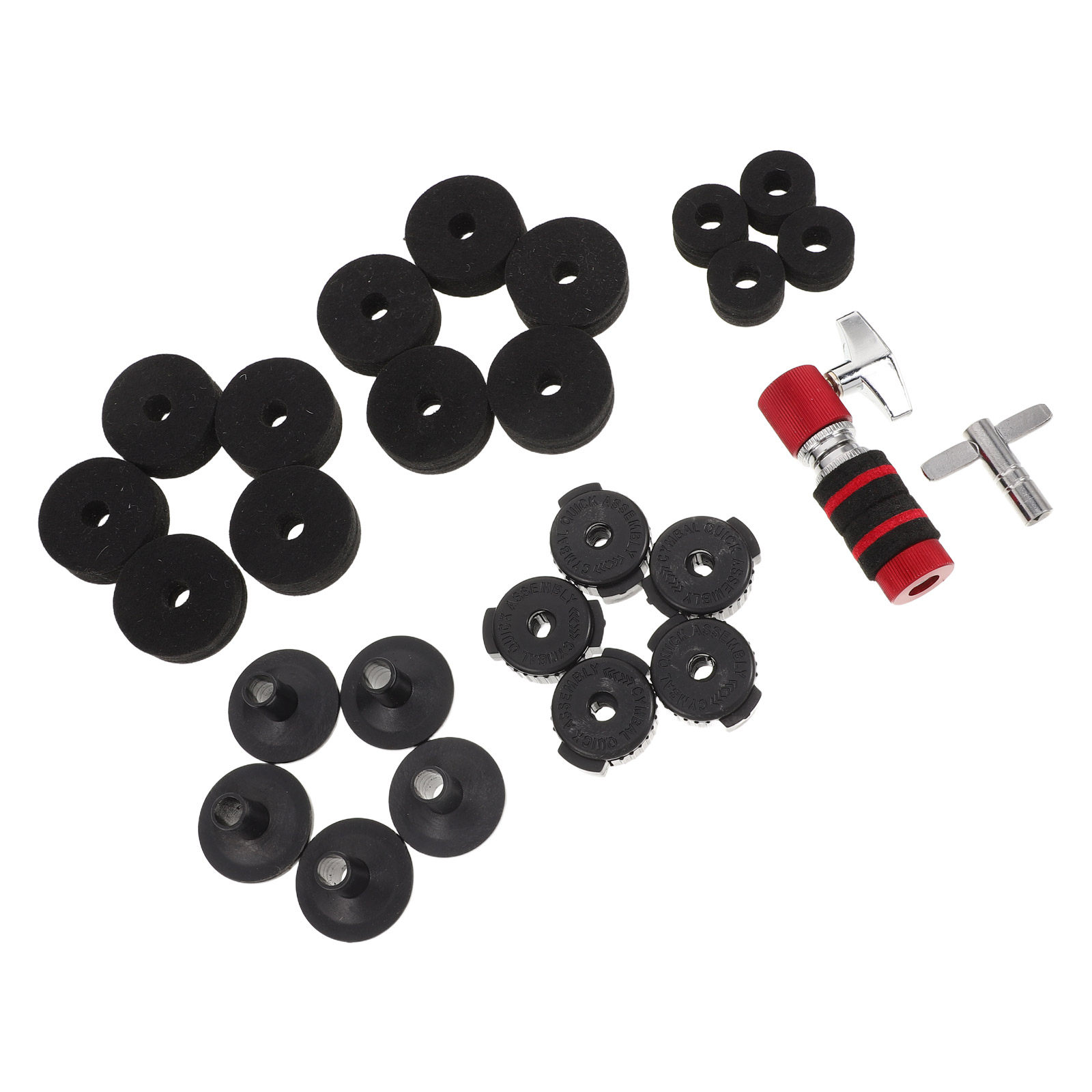 1 Set Kit Perangkat Drum, Akse - Cymbal Hi Hat ulasan dan harga