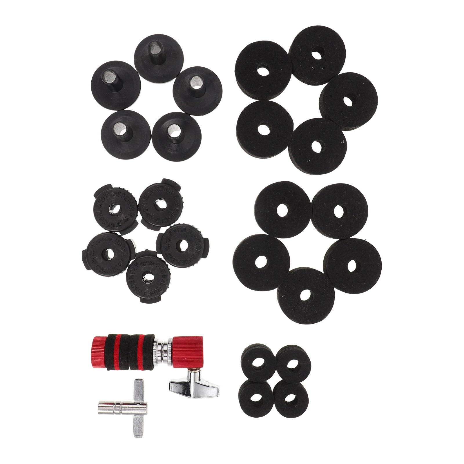 1 Set Kit Perangkat Drum, Akse - Cymbal Hi Hat ulasan dan harga