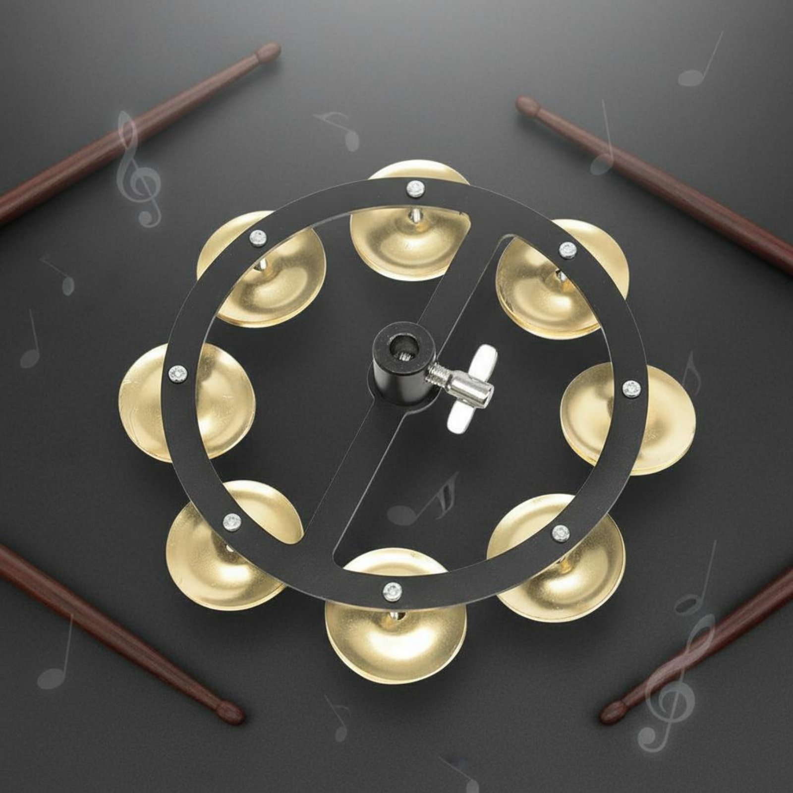 Cymbal Jingle Hoop Double Row  - Cymbal Hi Hat ulasan dan harga