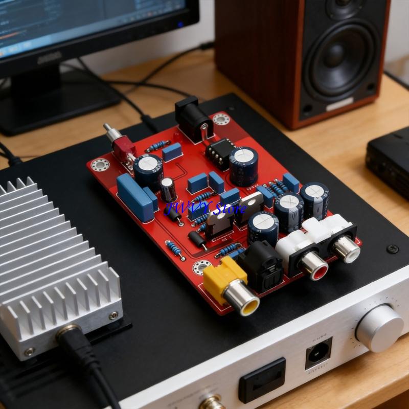 Papan Dekoder 573A TDA1543 CS8 - Enhance Audio Music Quality ulasan dan harga
