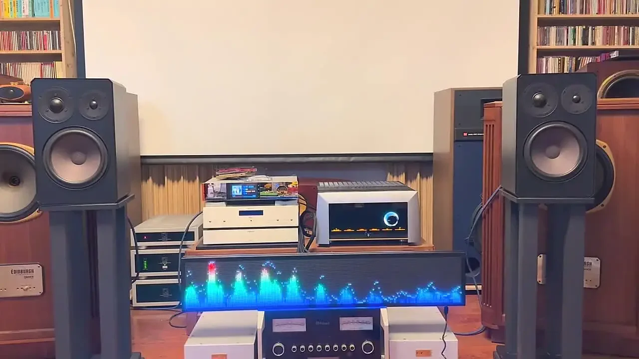AS1000 Tampilan Spektrum Musik - Audio Music Grading ulasan dan harga