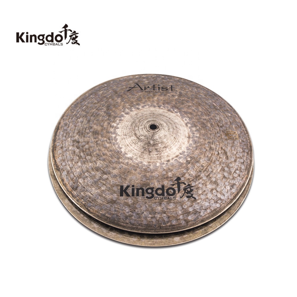 Kingdo 13'' Dark Hi Hat Cymbal - Cymbal Hi Hat ulasan dan harga