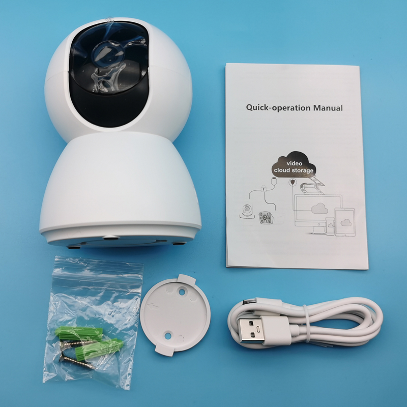 Kamera IP Pintar Tuya 2MP, Kam - Audio Music App ulasan dan harga