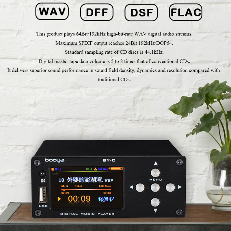 BY-C1 Pemutar Audio Digital Ta - Audio Music Free Mp3 ulasan dan harga